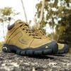 Fashion Fashion New Arrivals Men's Winter High Boots Plush Warm Lined Botas De Hombre Quality Lace-up Male Shoes Outdoor Hard-wearing