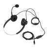 Customer Service Headset Noise Cancelling RJ9 Plug Binaural Wired Telephone Headphone with Mic for VOIP Phones