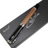 Gullor Elegant Fountain Pen with Gift Box and Ink Cartridge Jinhao 8802 Brown Wood