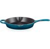 Сковорода Le Creuset Signature чугунная / сервировочная круглая высокая 26 см deep teal (20187266420422)