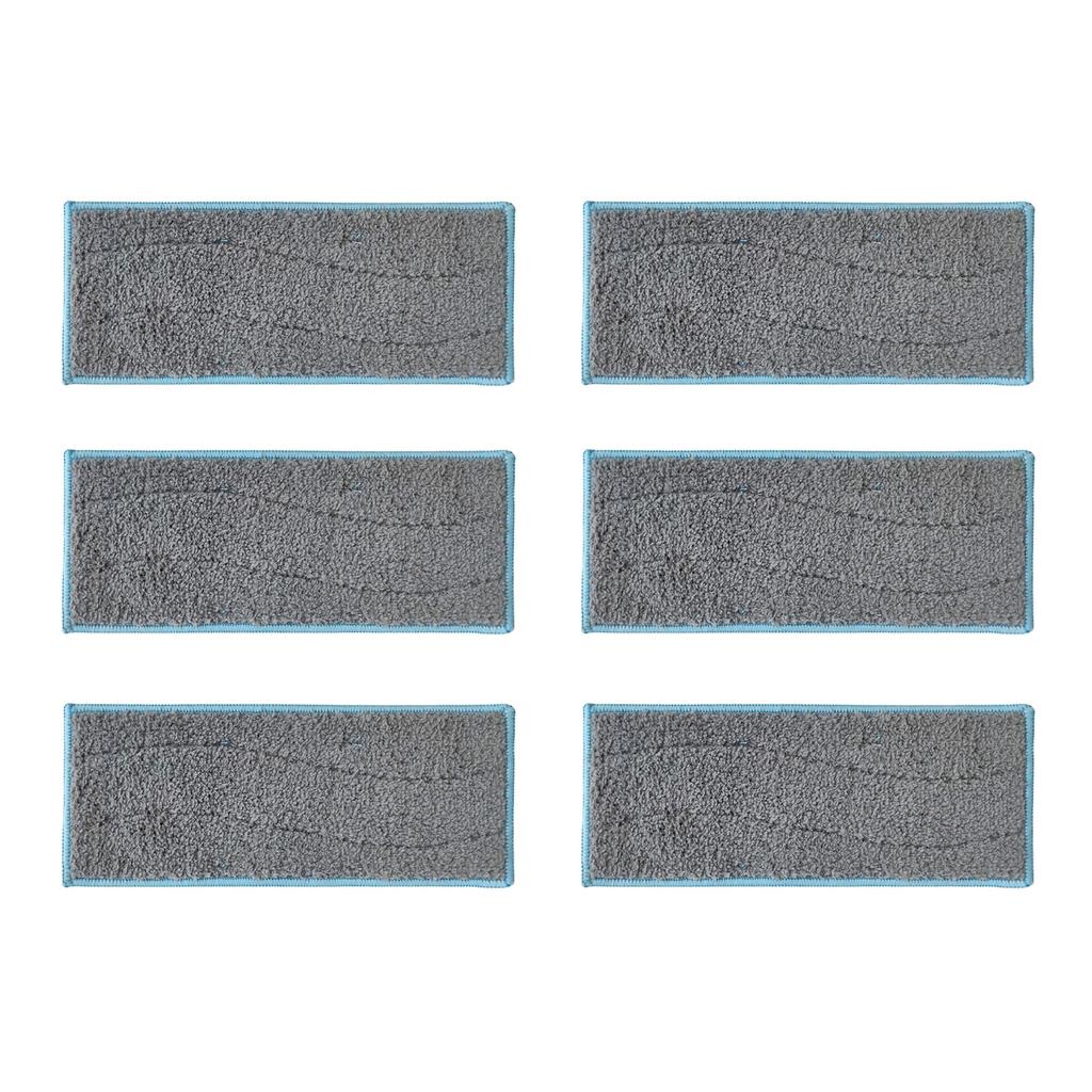 6 Pack Washable Mopping Pads for IRobot Braava Jet M6 Robot Cleaner Mop Replacement Mopping Pads Dry/Wet Mopping Pads