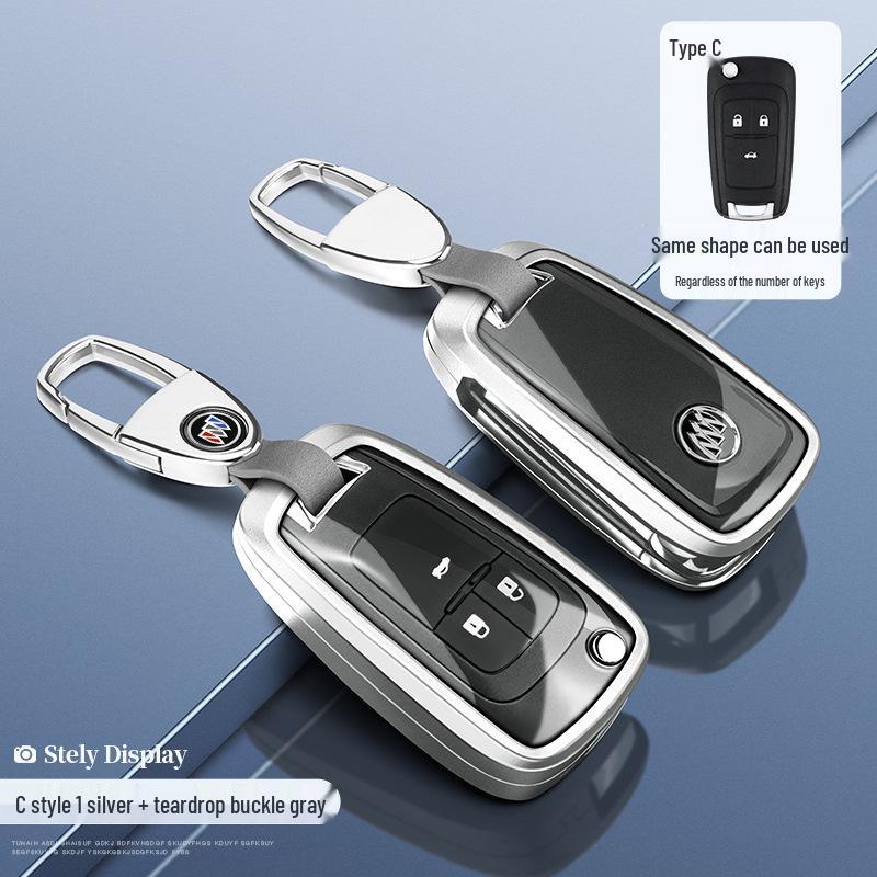 2022 Buick Key Cover for GL8, Envision, E YueS, LaCrosse, and Ankeqi Models – Car Key Shell Case