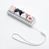 Cute Cat Relax Button Keycap, Kawaii Cat 4-Key Keyboard Fidget Toy For Friends Gift, Portable Fidget Keychain Fashion Bag Charm