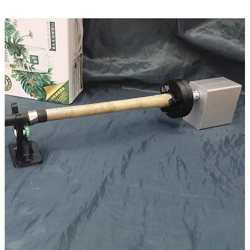 Tragbarer Angelrutenbau DIY Angelruten Epoxid Rotationsapplikator Angelrutenwickelsets Elektrische Antriebsmaschine