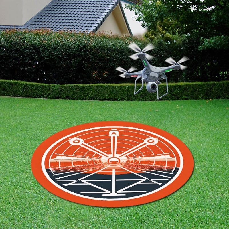 

Кольорові килимки для посадки дронів (для приміщень та вулиці), позначки компаса у формі H, посадочні майданчики для обладнання для аерофотозйомки 40x40cm