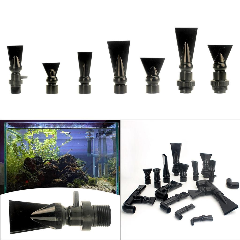Aquarium Duck Flat Nozzle Accessories Compact Repair Parts for Circulating Pump Adjustable Plumbing Fitting Pump Sump Outlet