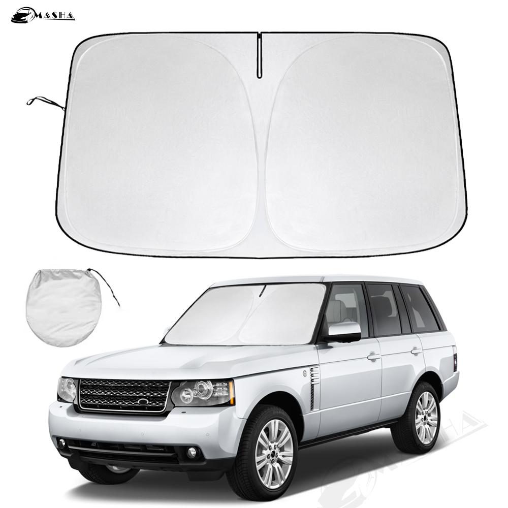 

Windshield Sun Shade for Land Rover Range Rover 2013-2023 2024 Window Sunshade Sun Visor Protector Foldable Blocks UV Rays Keep