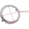 Auto Repair Parts 2Pcs Silver Front Fog Lamp Cover Frame Bezel Ring Fit for Toyota Highlander 2004 2005 2006 2007 Easy To Replace