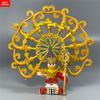 MOC Bausteine Buddhistische Serie Film Tempelszene Reise nach Westen Kultur Actionfigur Zubehör Bausteine Kinderspielzeug