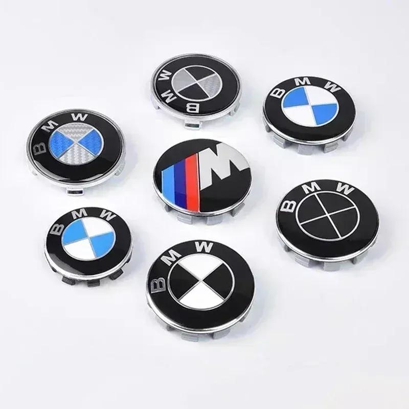-56/68mm Auto Hub Caps for BMW 1 3 5 7 Series M M3 M5 M6 F01 F20 F10 X5 E36 Car Wheel Center Cover Hubcaps Decoration Accessorie
