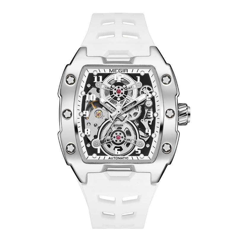 Reloj Mecánico para Hombre Megel Deportivo Forma de Barril Richard