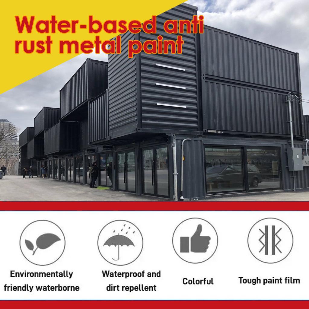 Rust Remover Paint Metal Rust Converter Water Based Metal Renovation Primer Anti Rust Protection Paste Car Rust Conversion Agent