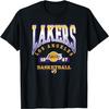 LOS ANGELES LAKERS Výhoda domácího hřiště Tričko - Černé, Unisex-DospělíDěti, Krátký rukáv, Kulatý výstřih, Polyester, Logo týmu NBA, Malé