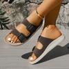 Pegged One-piece Flip-flop for Women - New Style, Anti-slip, Flat-bottom Beach Shoes Devotion