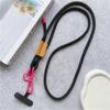 Süßes verstellbares Lanyard Crossbody Schultergurte Schlüsselanhänger Schlüsselring Geflochtenes Seil Mit Ersatz-Patch Zubehör
