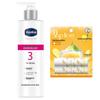 Vaseline Niacinamide Body Lotion & Mentholatum Fruity Ice Lip Balm Set
