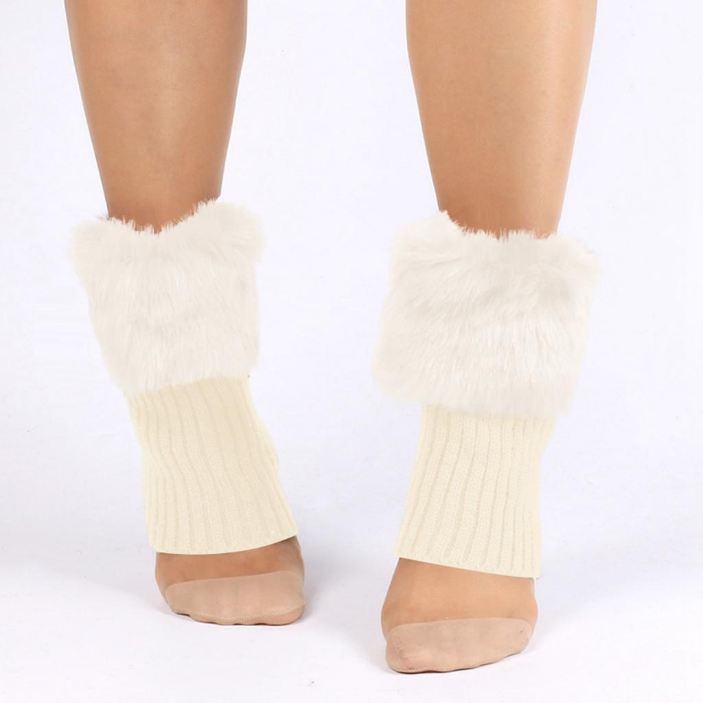 Women's Winter Woolen Sock With A Flip-top Knitted Woolen Sock