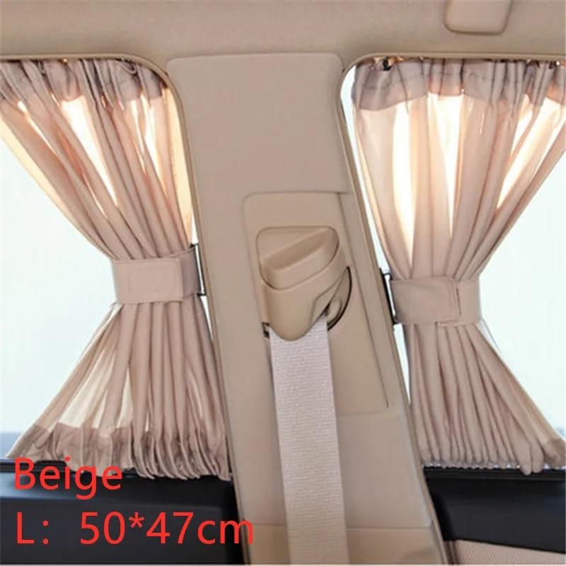 Universal Sunshade Car Curtain Car Side Window Sunshade Curtains Auto Windows Curtain Sun Visor Blinds Cover Car-Styling