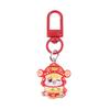 Cute Spring Festival Horse Keychain Lucky Wealth 2026  Year Pendant Chinese Style Resin Horse Key Ring Bag Pendant