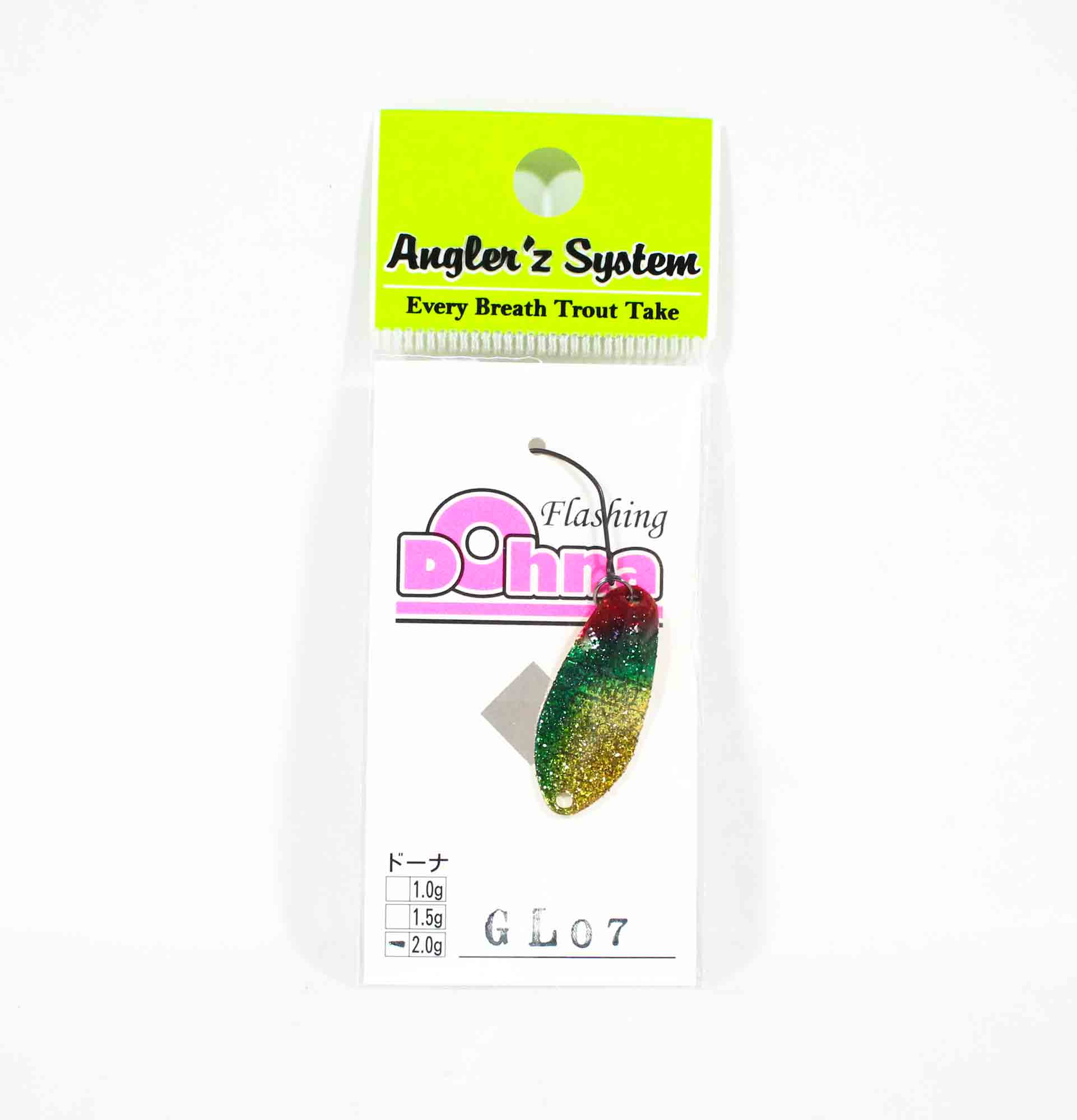 

Anglers System Antem Dohna 2,0 грамма Тонущая приманка для блесны GL07 (6482)