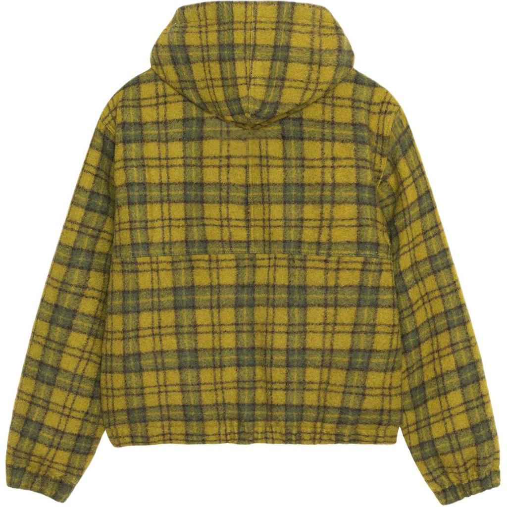 Stussy Giacca da lavoro a quadri in lana 115811-stussy