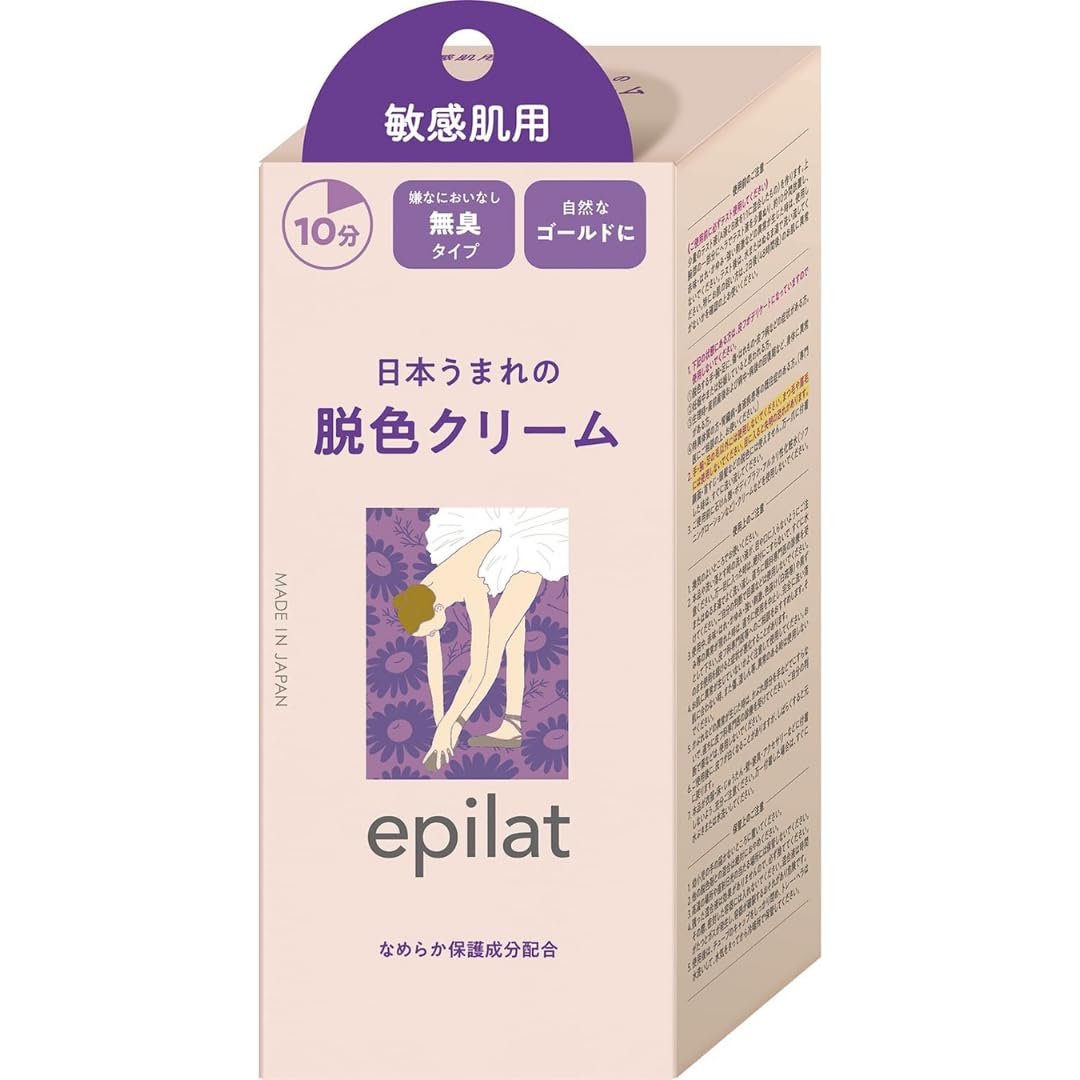 Осветляющий крем Epilat Hair Bleaching Cream для чувствительной кожи. Увлажняющая формула для легкого осветления волос. Естественно уменьшает видимость нежелательных волос. Нежный для кожи, для домашнего использования.