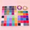 Yiwu 24 Farben 3mm Mix Saatperlen Set 12000 Stück pro Box für DIY Schmuck Perlen Halskette Armband Ohrring Herstellung Set
