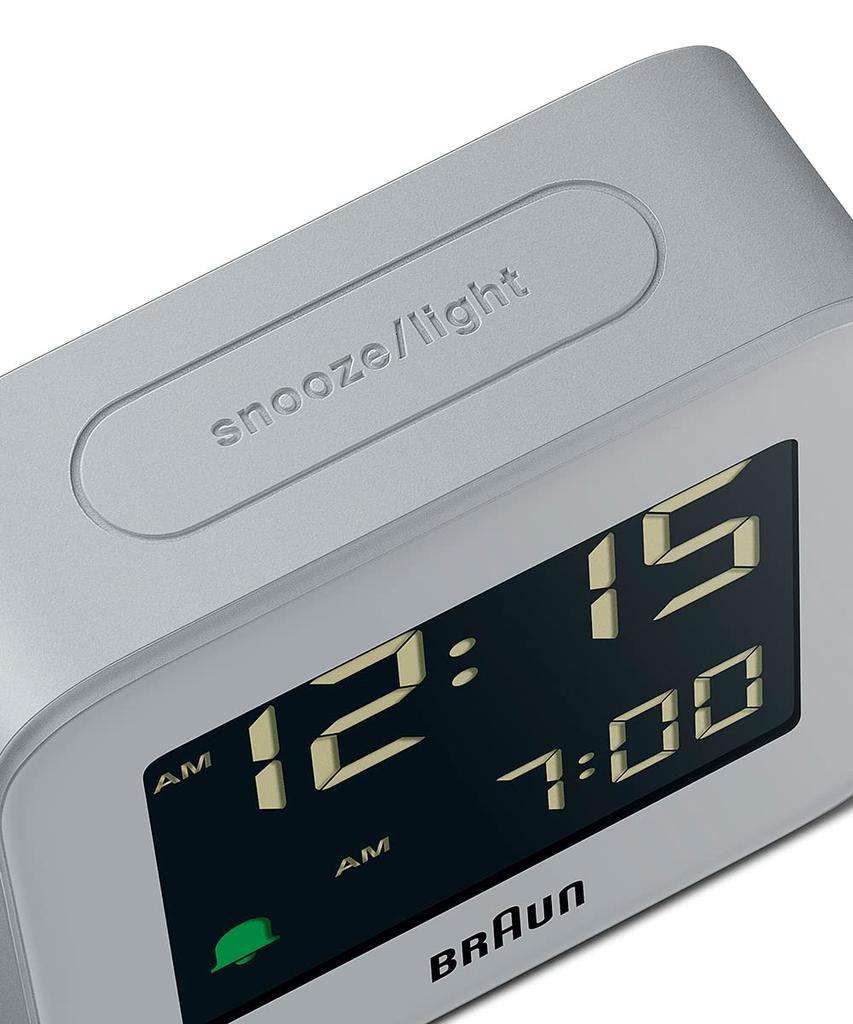 Importovaný digitální budík BC08G [běžný produkt] BRAUN/hnědá