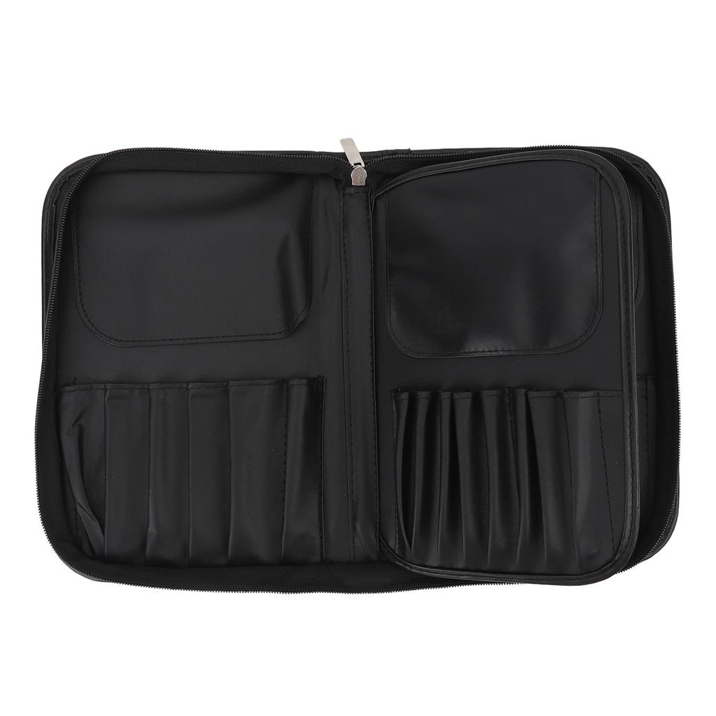 29 Holes Makeup Brush Organizer Bag Foldable Makeup Tools Storage Bag Large Capacity Cosmetic Brush