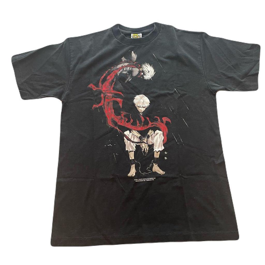 [USED] Hard To Find Tokyo Ghoul Kaneki Ken Anime T-Shirt, Size L