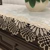 Table Cloth Rectangle Europe Coffee Embroidered Lace Tv Cabinet Shopbox Table Cover Tablecloth Fabric Long Strip Dust Cover