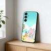 Cartoon A-Asamimichan Handyhülle Für Samsung Galaxy A20,21s,22,31,32,52,53,72,73,80,91 Weiche Schwarze Hülle