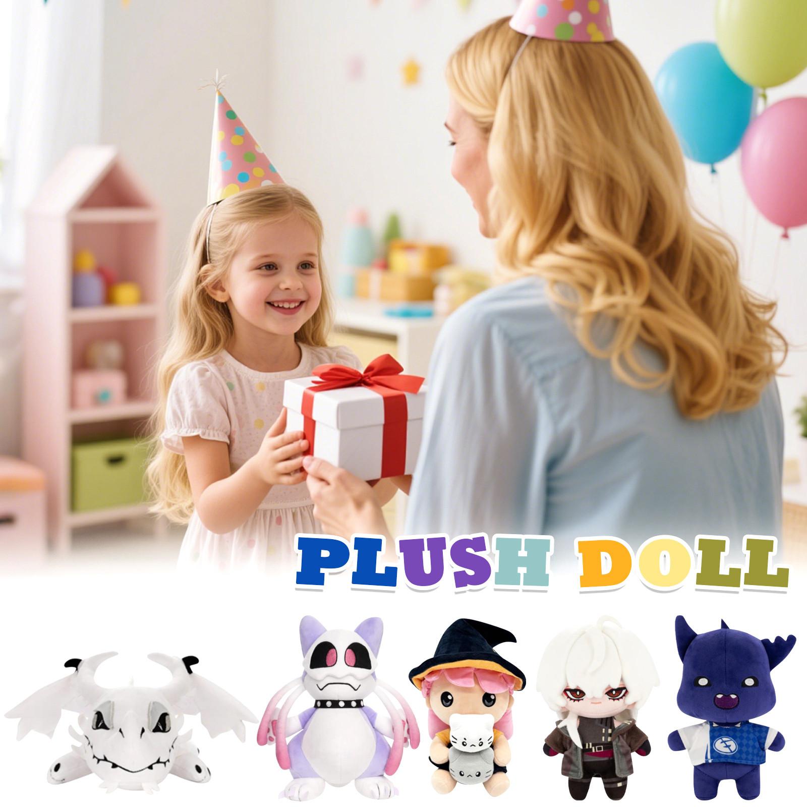 

Плюшевая кукла, игрушка в подарок, мультяшный стиль, детская тряпичная кукла, детская подарочная подушка One Size