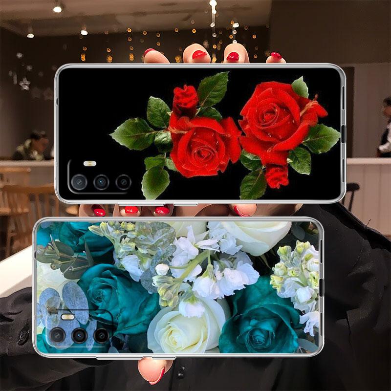 IK13 Beautiful Roses Flower Case for Motorola E13 E15 E20 E22 E22I E22S E30 E32 E40 E7 E7I G Plus Power Play Stylus G22 G14