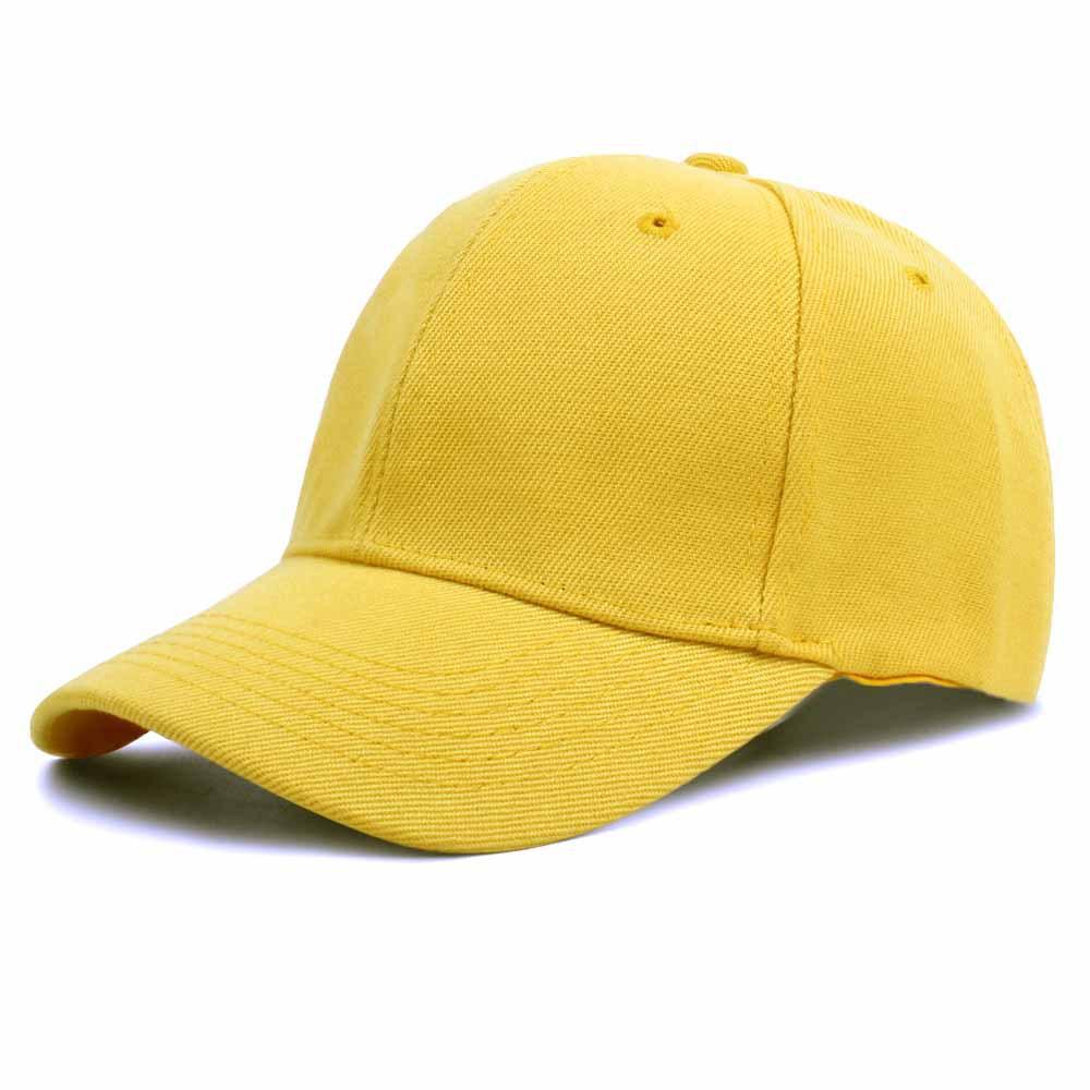 Men Women Multiple Colour Baseball Cap Peaked Cap Solid Color Adjustable Unisex Spring Summer Dad Hat Shade Sport Baseball Hats