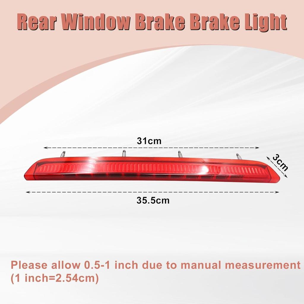 Priprilod Rear Window Brake Brake Light 3rd High Mount Brake Light LED Compatible With Kia Sorento 2015-2020#92700C5000 92700-C5000