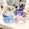 3D Printed Makeup Brush Storage Large-Capacity Pen Organizer Bow Shape Pen Holder Cosmetic Storage