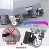 Adjustable Non-slip Shockproof Stand for Washing Machine/Refrigerator