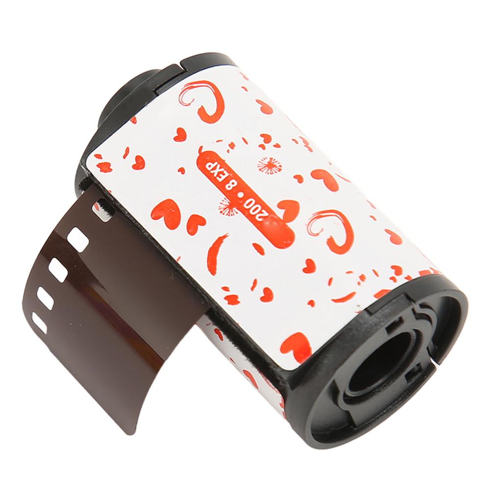 35 mm Färgfilm Vintage 8 Exponeringar 200 Graders Ljuskänslighet Högupplöst Färgnegativfilm för 135