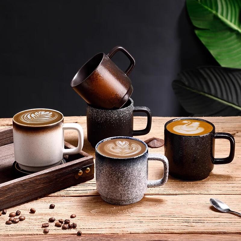 Vintage Japanese Style Ceramic Coffee Mug