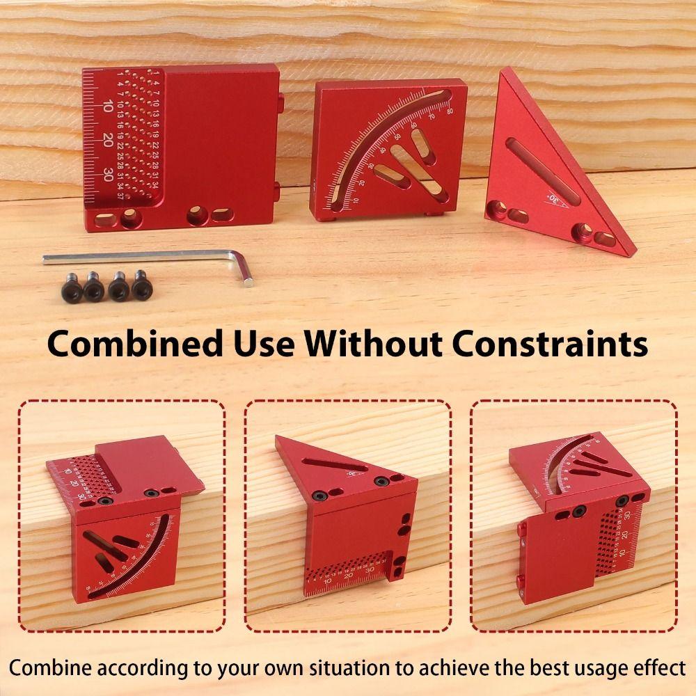 Multifunctional Square Dovetail Jig Angle Measurement Tool Accessories  DIY Enthusiasts