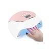 120W LED Nail Lamp Fast 10s Curing Overheat Protection Built-in Sensor for Gel Nails Professional