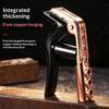 Insulated Pure Copper Welding Electrode Holder Ergonomic Non-Slip Arc Stick Welder Clamp 300A for Home DIY Welding Projects