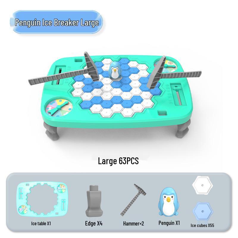 Penguin Rescue Ice-Breaking Game: Interactive Parent-Child Educational Toy