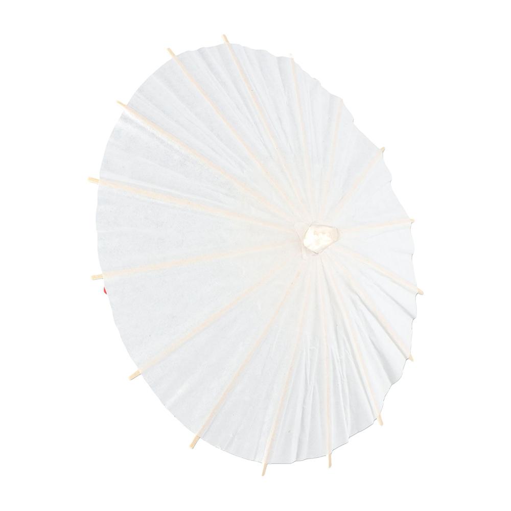DIY Anniversary Handmade Long-handle Painting Supplies Dance Prop Photography Prop Paper Umbrella