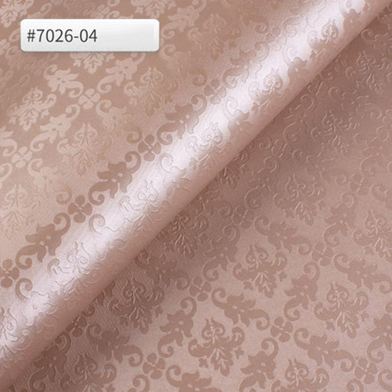 100x138cm Artificial Leather Damascus Pattern Faux PU Leather Fabric For Diy Upholstery Furniture Sofa Car Bag Sewing Material