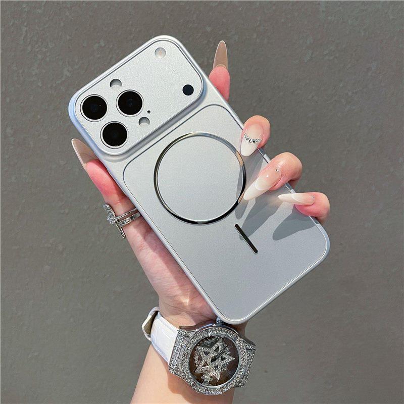 

iPhone 17 Pro Max Case: Fully Enclosed, Magnetic, Drop-Proof with 17 Thin Rings for Apple 15/16 PRO iPhone 16 Pro Max