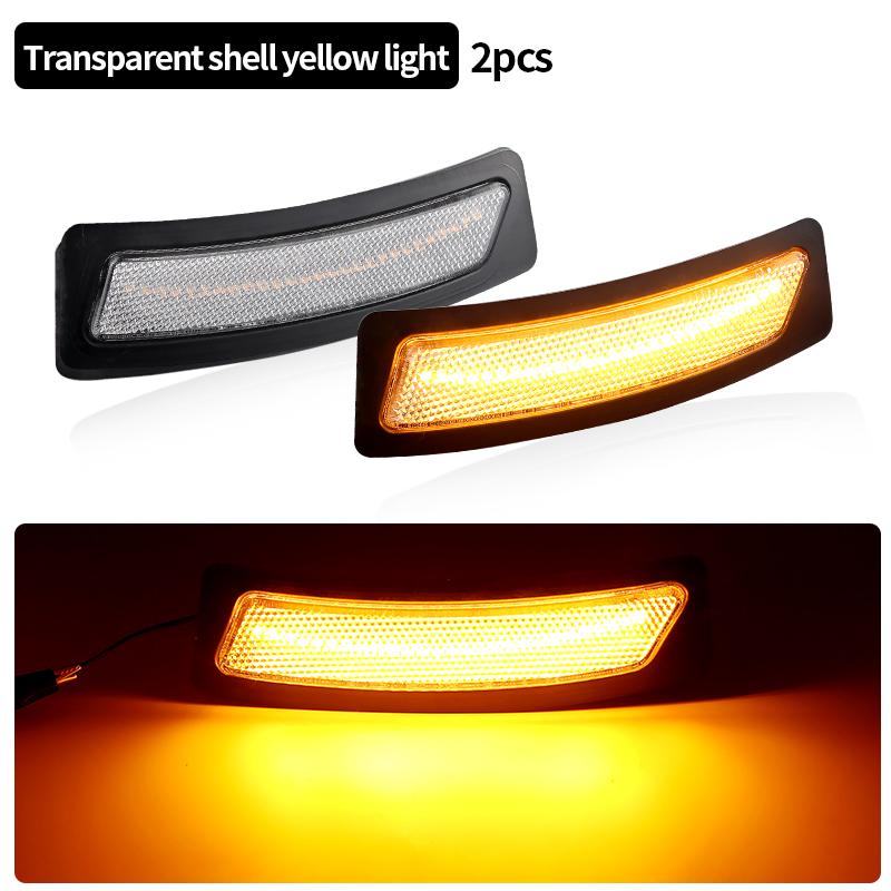 For BMW 3Series F30 F31 LCI 2016-2019 4Series F32 F33 F36 2014-2020 Front Bumper Reflector Lights Led Fender Side Marker Lamps