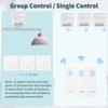 16A Tuya WiFi Smart Switch with RF433 Remote Control 1/2/3 Gang Wireless Wall Switch Mini Breaker Voice Control for Alexa Google