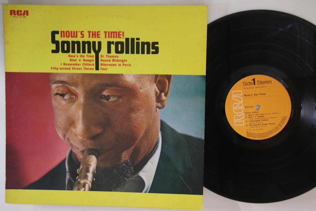 

LP Record SONNY ROLLINS - Now s The Time RCA6159 RCA Japan Jazz Used